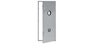 Enkelt- og dobbeltdøre til ventilationsanlæg, maskin- og lagerrum, filterkamre og klimaanlæg